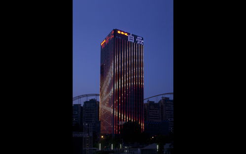 白云邊集團辦公大樓夜景照明工程 2018神燈獎申報工程